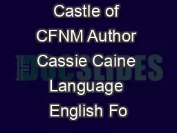 Castle of CFNM Author Cassie Caine Language English Fo