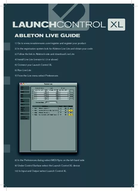 Launch Control XL gives you direct control over Ableton Live’s mi