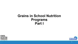 1 Grains in School