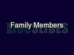 Family Members