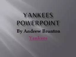 Yankees PowerPoint