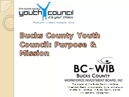 The mission of the Bucks County Workforce Investment Board