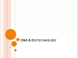 DNA & Biotechnology