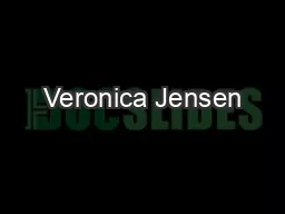 Veronica Jensen