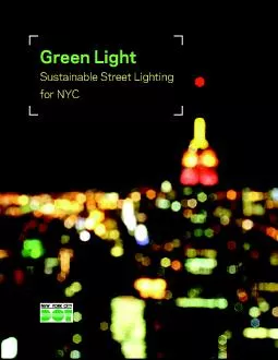 Sustainable Street Lighting
