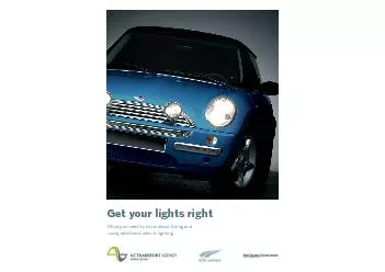 Get your lights rightWhat you need to know about 