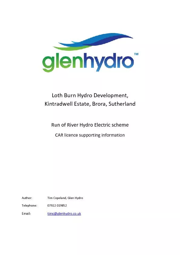 Hydro Development
