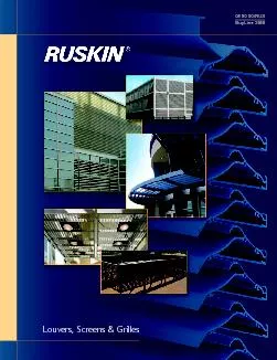 08 90 00/RUSBuyLine 3966Louvers, Screens & Grilles