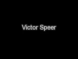 Victor Speer