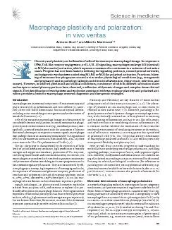 cientphagocyticactivity,highexpressionofscavengingmolecules,theexpress