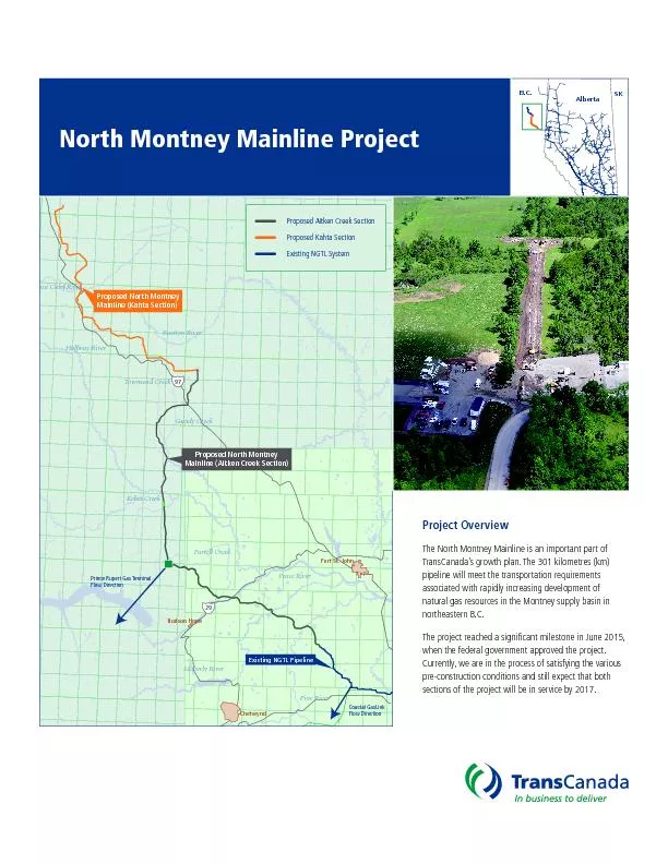 North Montney Mainline Project