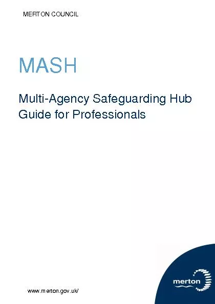 Agency Safeguarding Hub