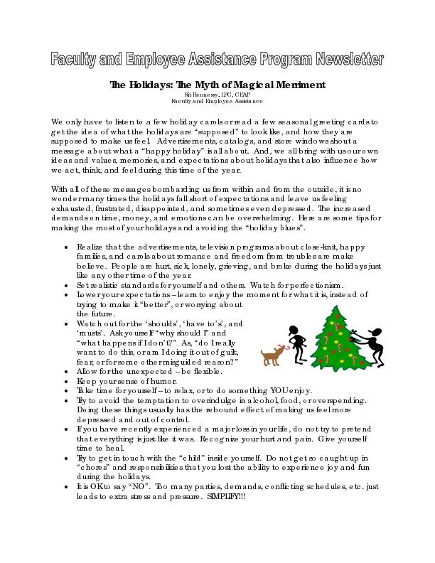 The Holidays: The Myth of Magical Merriment