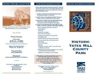 Historic Yates Mill CountyPark
