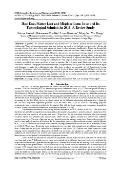 IOSR Journal of Business and Management (IOSR