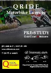 Motorbike Licences