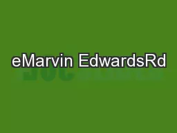 eMarvin EdwardsRd
