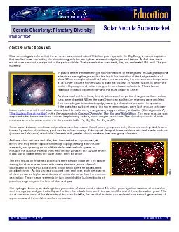 Cosmic Chemistry: Planetary Diversity