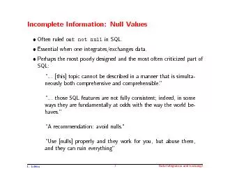 IncompleteInformation:NullValues
