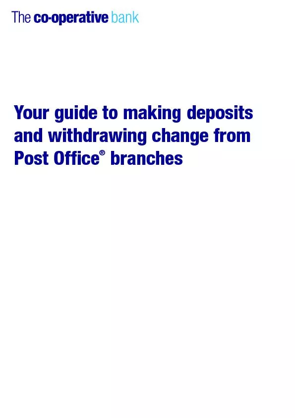 Your guide to making deposits