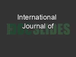 International Journal of