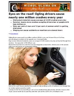 Eyes on the road! Ogling drivers cause