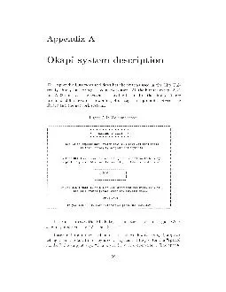 APPENDIX A. OKAPI SYSTEM DESCRIPTION