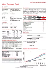 Wealth and Investment Management Absa Balanced Fund  F