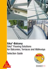 Sika Balcony Sika Flooring Solutions for Ba