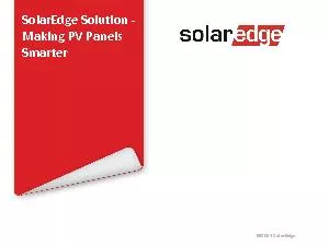SolarEdge Solution