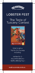 Enter to win a Trip for  to Tuscany including  Airfare