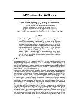 Self-PacedLearningwithDiversity