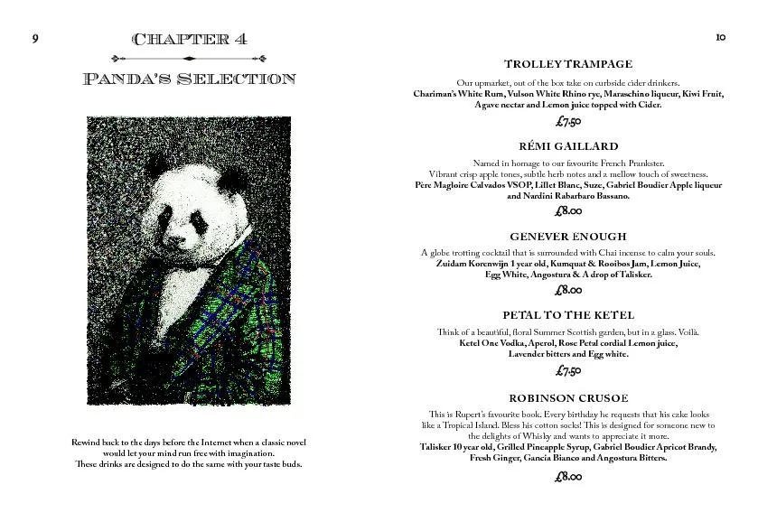 Panda’s Selection