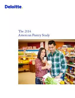 American Pantry Study
