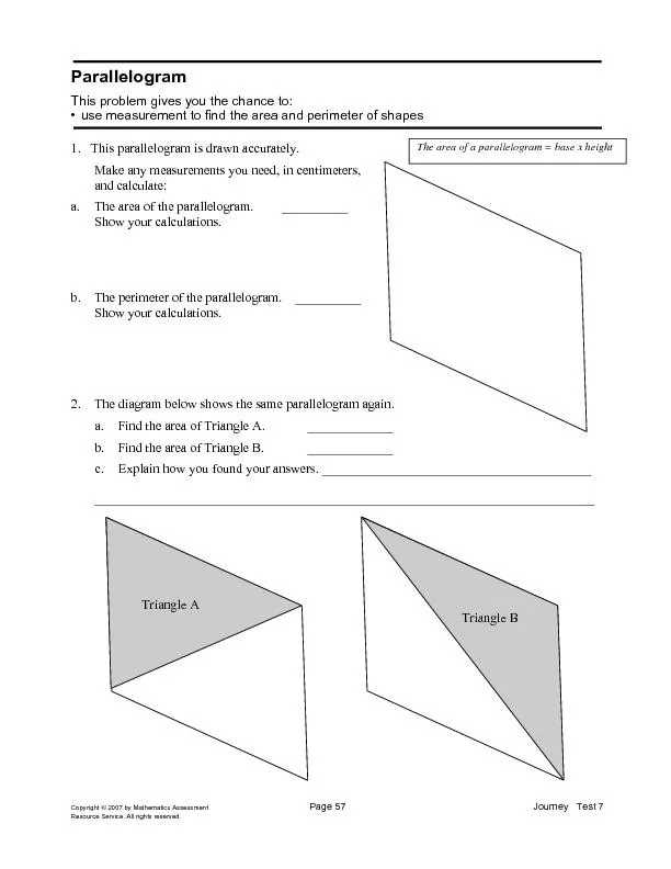 use measurement to find the area and perimeter of shapes