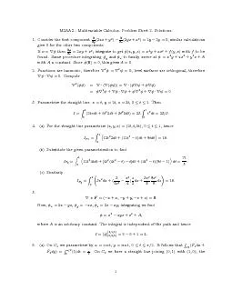 M2AA2-MultivariableCalculus.ProblemSheet2.Solutions.1.Considertherstc