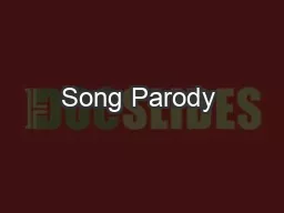Song Parody & Fair Use Laws