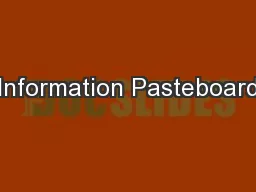 Information Pasteboard