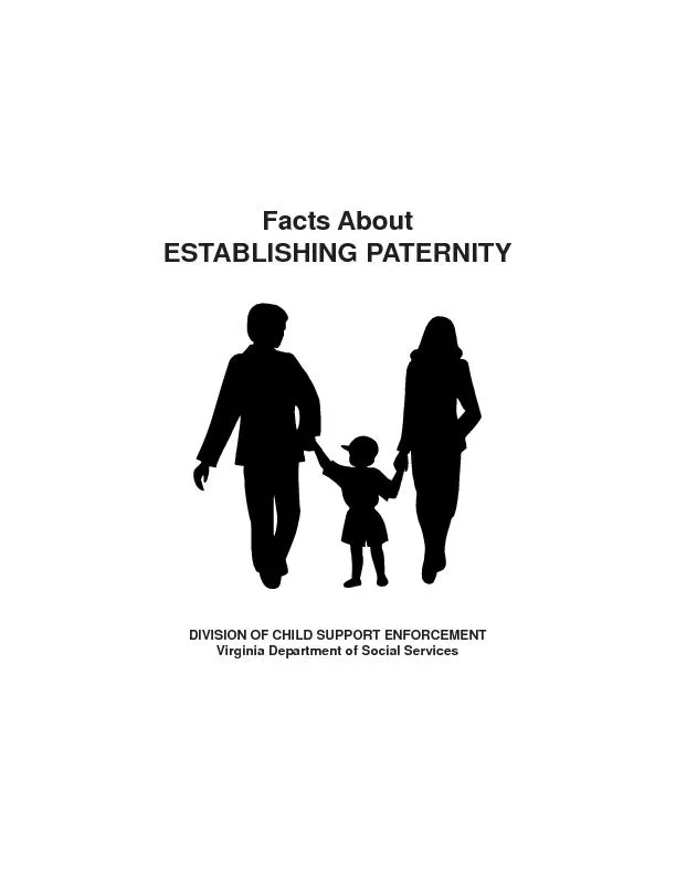 Facts AboutESTABLISHING PATERNITY
