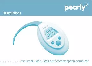 the small, safe, intelligent contraception computer