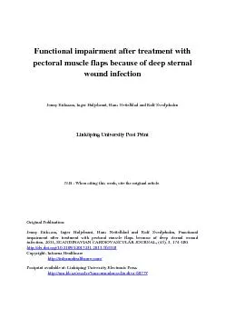 Functional impairment after treatment with