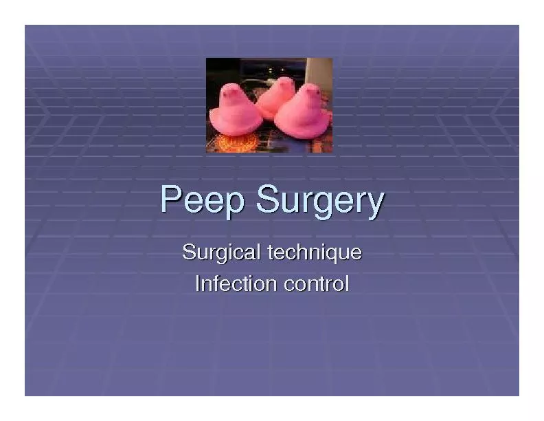 Peep Surgery