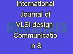 International Journal of VLSI design  Communicatio n S