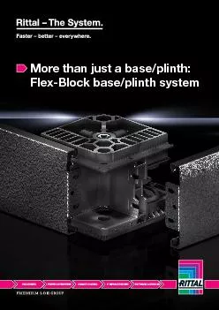More than just a base/plinth:Flex-Block base/plinth system