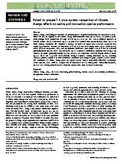 ingmanyofnon-nativeorigin(Davisetal.2000;Daehler2003;etal.2008;Gonza