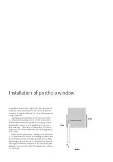 Installation of letter plateInstallation of porthole windowThis exampl