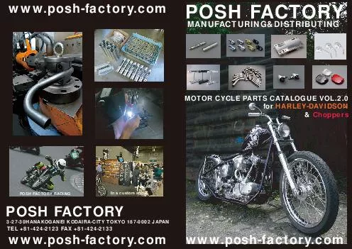 www.posh-factory.comwww.posh-factory.comwww.posh-factory.comTEL +81-42