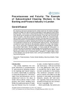Graduate Journal of Social Science