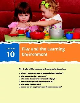 Play and the Learning