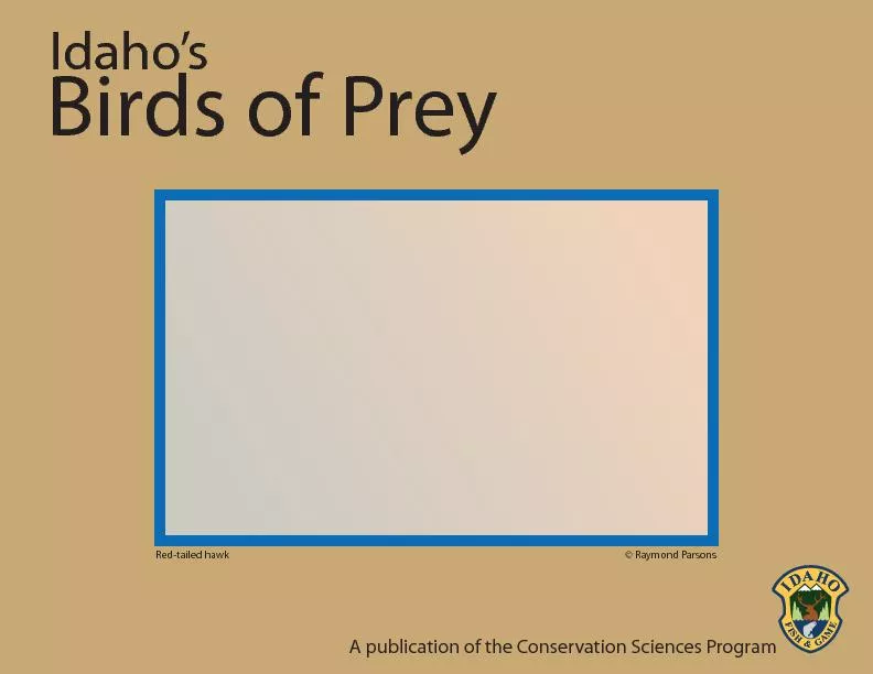 A publication of the Conservation Sciences Program